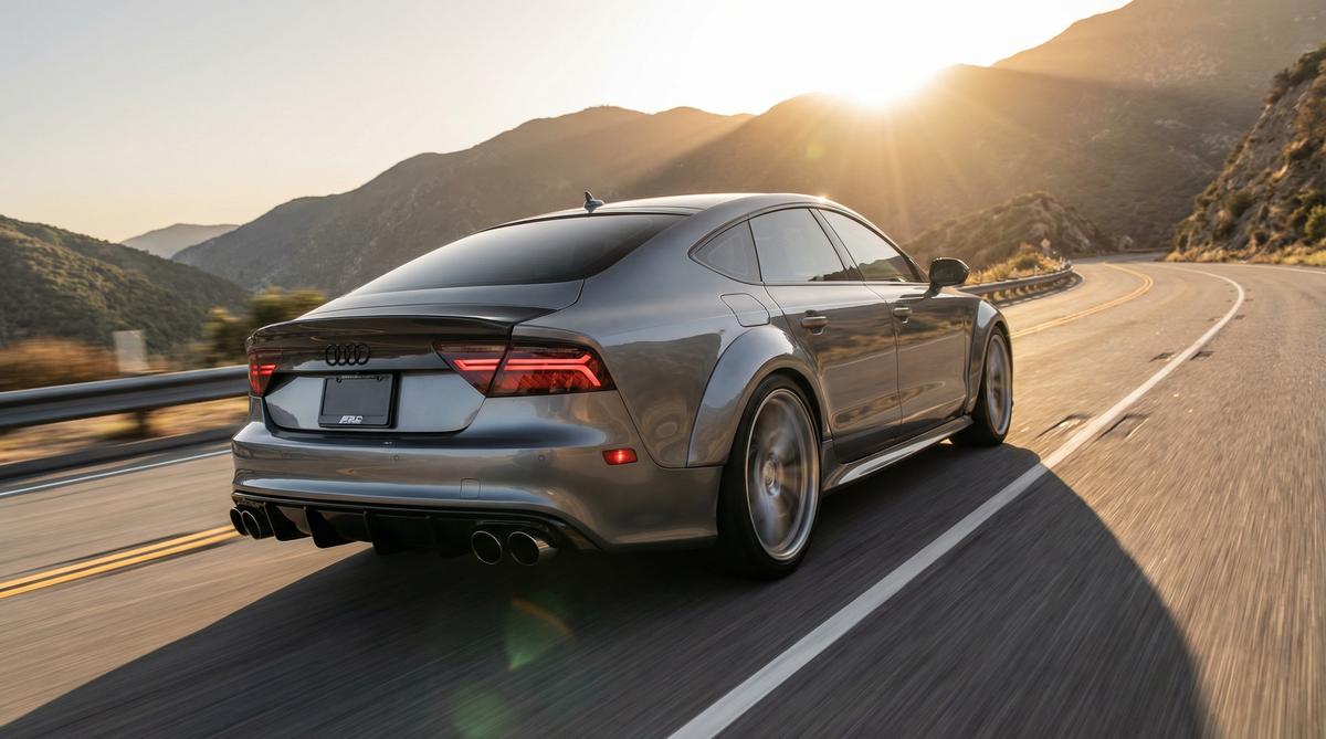 国产自拍 - 奥迪A7山路试驾视频